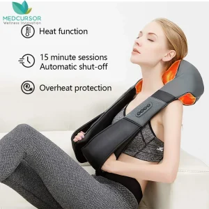 Shiatsu Neck and Shoulder Massager Heated Back Massager
